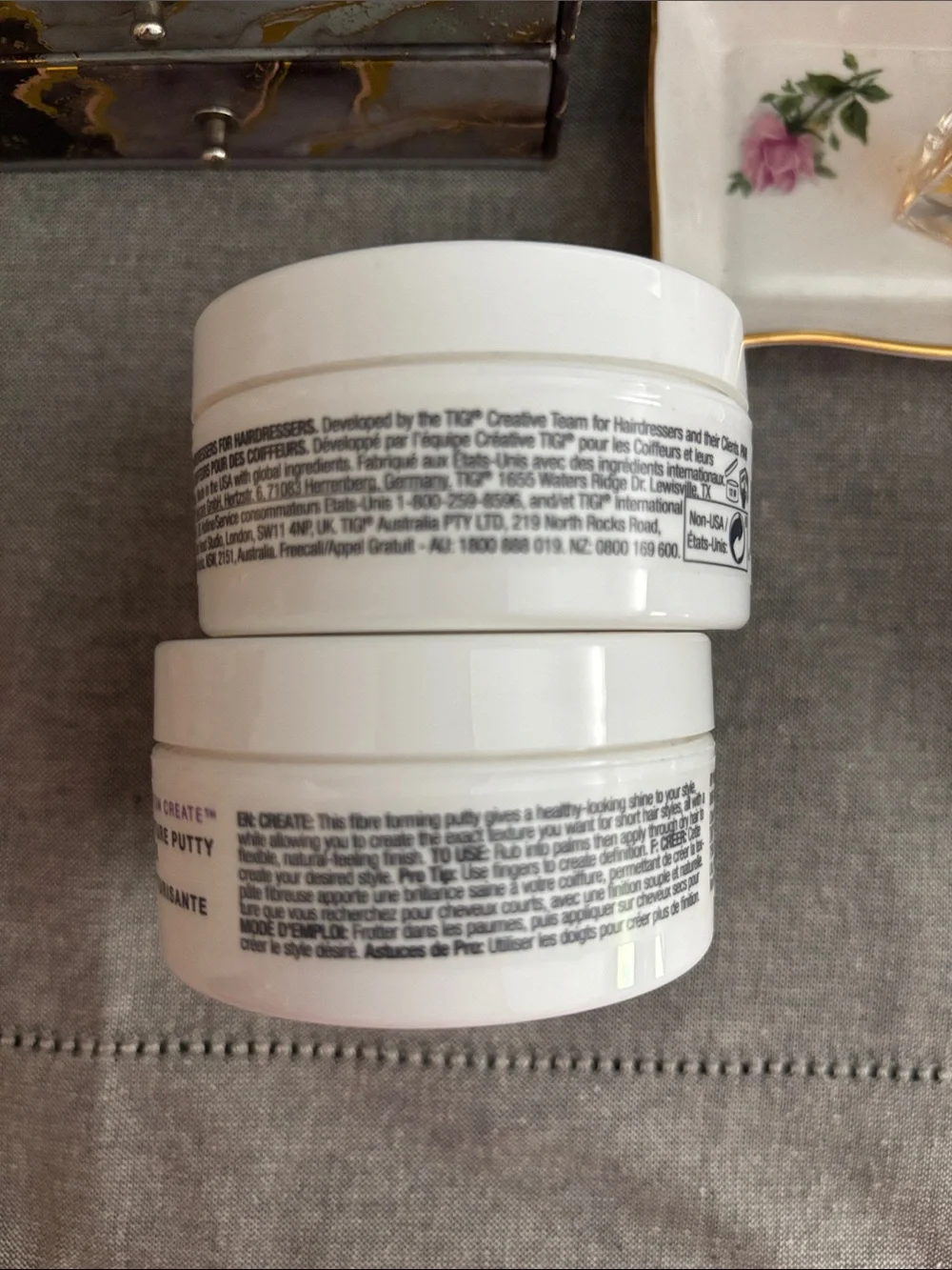 NEW TIGI Copyright Custom Create Texture Putty 1.94 oz. (Set of 2)
